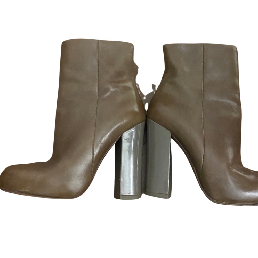 ASH block heel ankle boots, size 37
